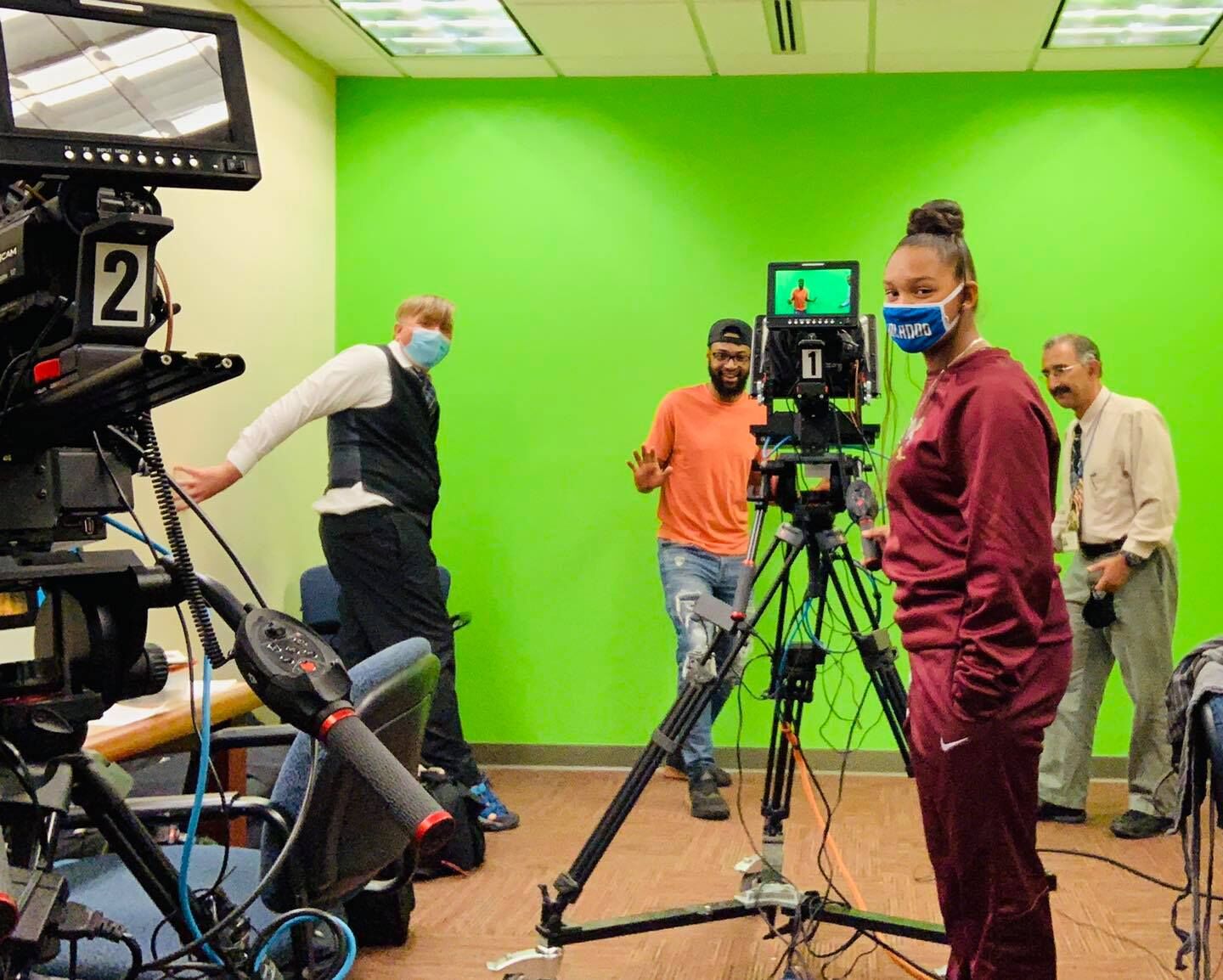 Racine Video Production Workshop: Working with green screen